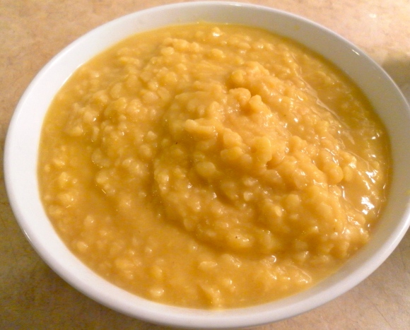 Cooked moong dal