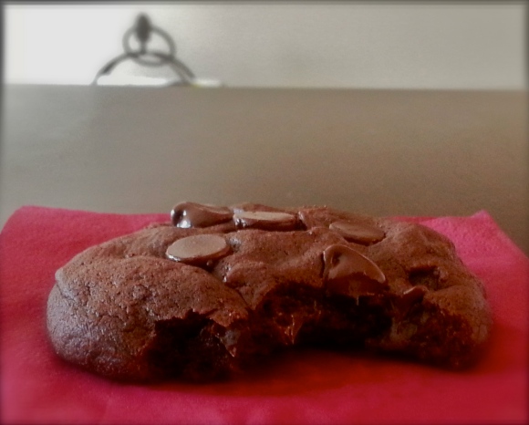 Healthy dark chocolate cookies
